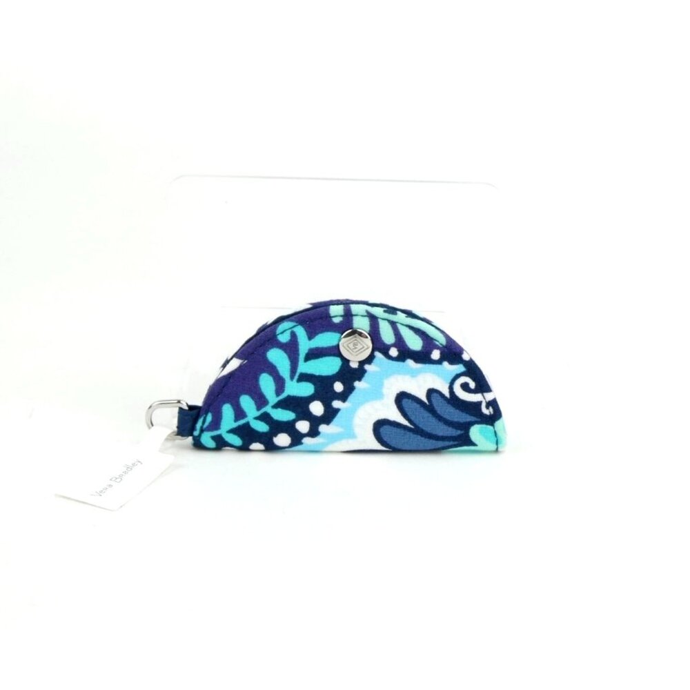 Vera Bradley Blue Island Medallion Cord Keeper NWT